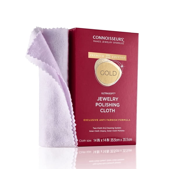 Paño de pulido CONNOISSEURS Premium 36 x 36 cm Gold Care