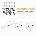 thumbnail image 3 of Steel Advertising Screw Galvanized Surface 50Sets 1.6x0.4In, 3 of 9