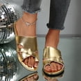 thumbnail image 6 of Bibifish Womens Slide Sandals Thin Strap Low Heel Open Toe Sandals Elegant Casual Summer Shoes, 6 of 9
