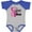 Heather and Royal, variant on Inktastic Breast Cancer Awareness I Support My Mom with Pink Ribbon Boys or Girls Baby Bodysuit