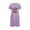 #269-Purple, variant on ICHUANYI Women's Valentine Oversized Round Neck Nightgown Sleepwear Short Sleeves Nightgown Casual Print Sleepdress