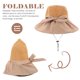 thumbnail image 5 of unbranded Sombrero De Con Protección Solar Ideal Para Viajes Y Excursiones, 5 of 6