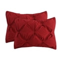 thumbnail image 5 of Cottonesque 100% Cotton Pintuck Duvet Cover Mini Set, 5 of 5