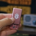 thumbnail image 1 of Push Card Slider Toy, Pocket Size Metal Haptic Slider  for ADD ADHD Autism Black,Pink, 1 of 7