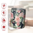 thumbnail image 5 of 12oz Coffee Tumblers Pioneer Flower Stainless Steel Vacuum Insulated Travel Tumbler Coffee Cups Mug with Lid and Straw with Cleaning Brush for Cold & Hot Drinks, 5 of 5