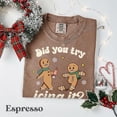 thumbnail image 2 of Funny Gingerbread Christmas T-Shirt | Did You Try Icing It Graphic Tee, 2 of 7