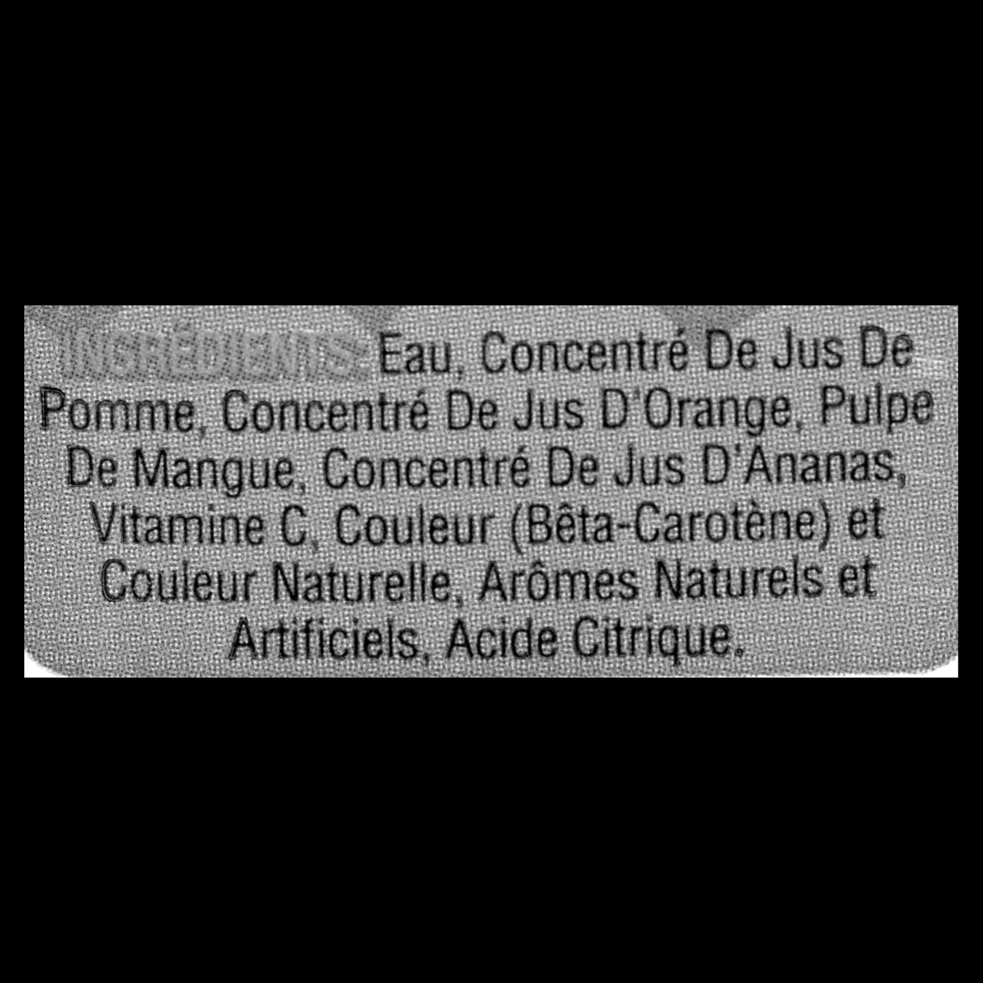 Rubicon Tropical Fruit 'No Sugar Added' 100% Juice Blend