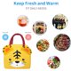 thumbnail image 4 of Bolsa de almuerzo linda lonchera aislada escuela adolescente bolsas reutilizables comida contenedor portátil Tote, 4 of 5