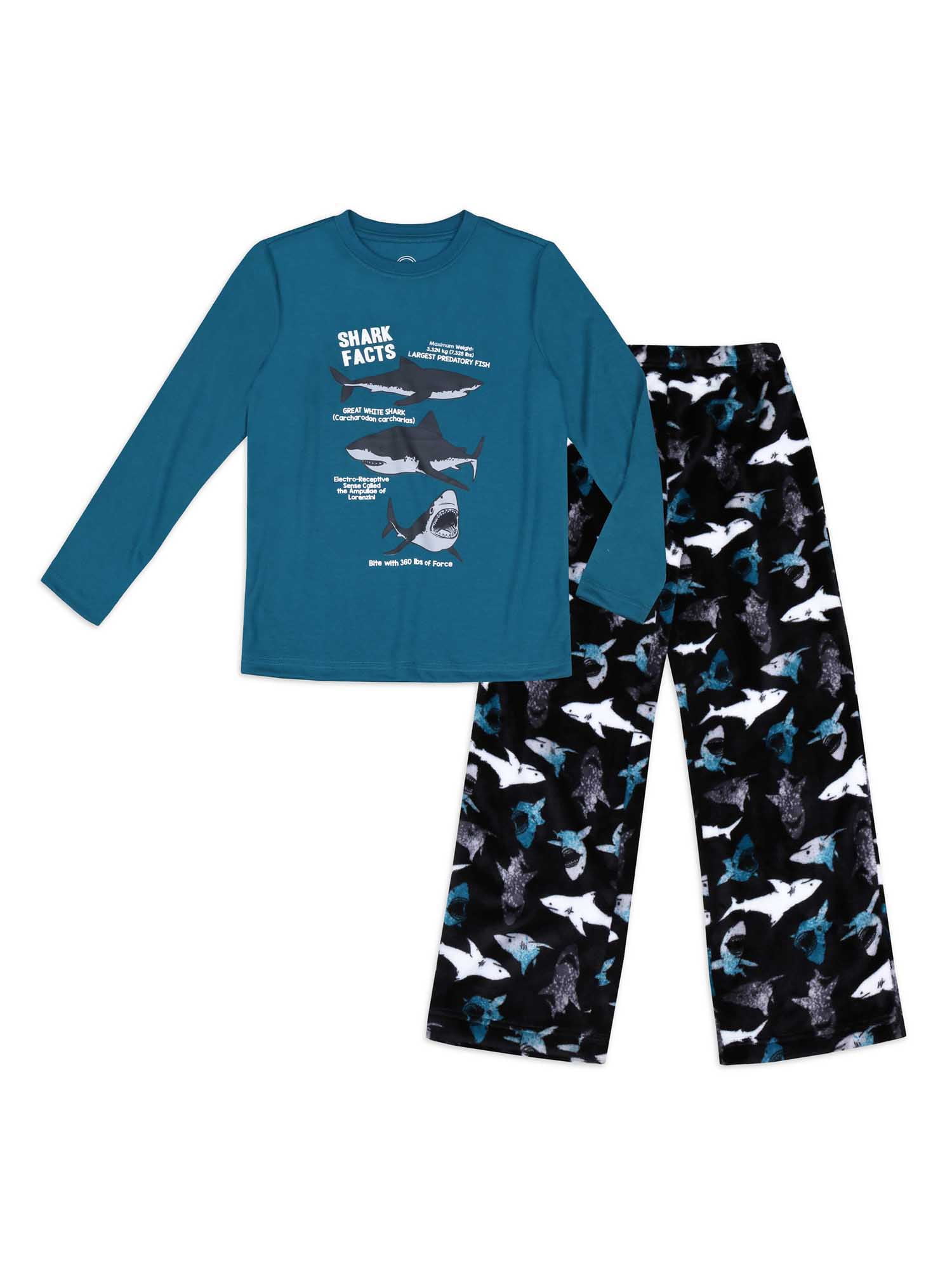 Wonder Nation Wonder Nation Boys 2Piece Pajama Set Sizes 418