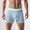 Bleu Clair, variante sur Ensemble de Quatre Culottes Respirantes pour Usage Quotidien et Sport avec Ceinture Extensible Douce et Confortable