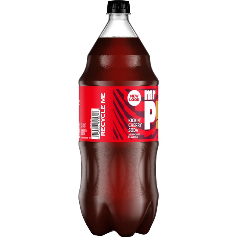 Mr. Pibb Cherry Soda Pop Bottle, 2 Liters - Walmart.com