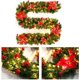 thumbnail image 2 of Guirnalda de Navidad, Chimeneas de 2,7 m Escaleras Decoradas LUCES LED ORNAMENTO GUIRNALDA DE NOCHE PARA DECORACIÓN (ROJO) esquí esquí Gafas de esquí, 2 of 5