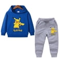 thumbnail image 5 of Conjuntos de ropa para niños, sudaderas con capucha y pantalones de dibujos animados de Pokémon, conjunto informal de 2 piezas para niños de 1 a 8 años, traje de Patrulla Canina, 5 of 5