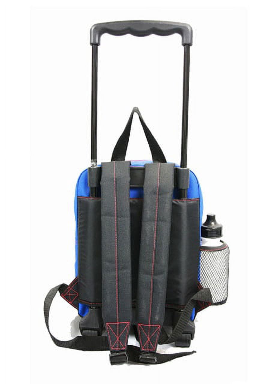 Small Rolling Backpack - Power Rangers - Fury Wild Force Red/Blue