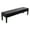 Black, variant on Stretch Dining Bench Cover, Velvet Bench Slipcover Removable Washable Dining Room Bench Covers Soft Bench Seat Protector with Elastic Bottom for Kitchen Bedroom-Gold-Large
