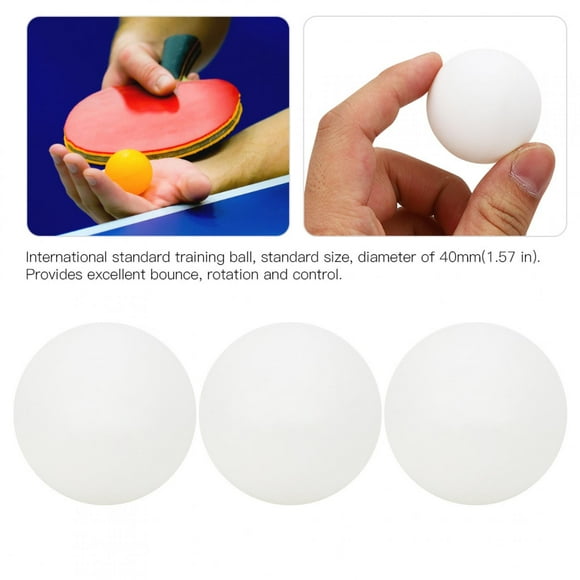 REGAIL Table Tennis Balls 3 Star ABS Plastic Ball Pingpong Training Sports Set for Table Tennis Club