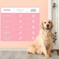 thumbnail image 3 of Hanging Doorbell - Decorative Dog Doorbell for Doors, Pets, Pet Supplies, Dog Training Bells, Dog Essentials, 3 of 3