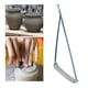 thumbnail image 5 of Herramientas para esculpir arcilla Cerámica Modelado de arcilla Herramienta de talla Cerámica de escultura con cabeza dentada para cerámica , cabeza plana perfecl raspador de cerámica de arcilla, 5 of 8