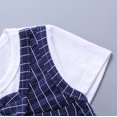 thumbnail image 3 of Tignapoo Boys' Summer Outfit Set: Sleeveless Vest and T-Shirt Combo in Blue - Safe, Lightweight, and Durable, Perfect for Spring and Summer Fun - Available in 120cm Size, 3 of 6