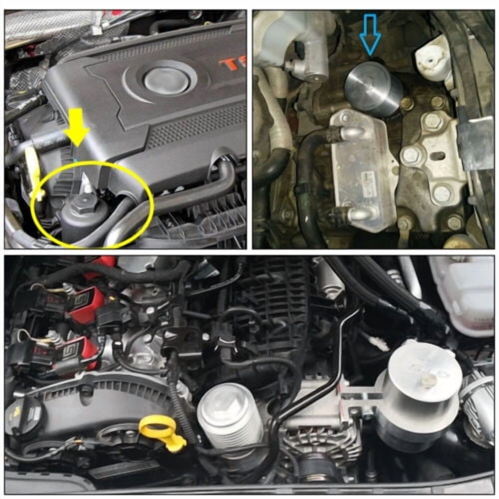 For VW EA888 2.0T FSI 02E305045 Transmission Oil Filter Housing Assembly