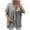 Grey, variant on Bigersell Blouses for Women Sequin Tops Summer V-Neck Short Sleeve Tops Casual Loose Sequined Glitter Tops Sparkly Glitter Shirts Tees for Club Party Pink L