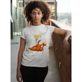 thumbnail image 3 of Turkey Pour Some Gravy On Me Funny Thanksgiving Women's T-shirt For Women, L, White, 3 of 6