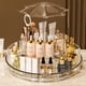 thumbnail image 2 of Organizadores de maquillaje con rotación de 360 grados, caja de almacenamiento transparente, estante de almacenamiento de cosméticos, organizador de baño para el hogar, 2 of 5