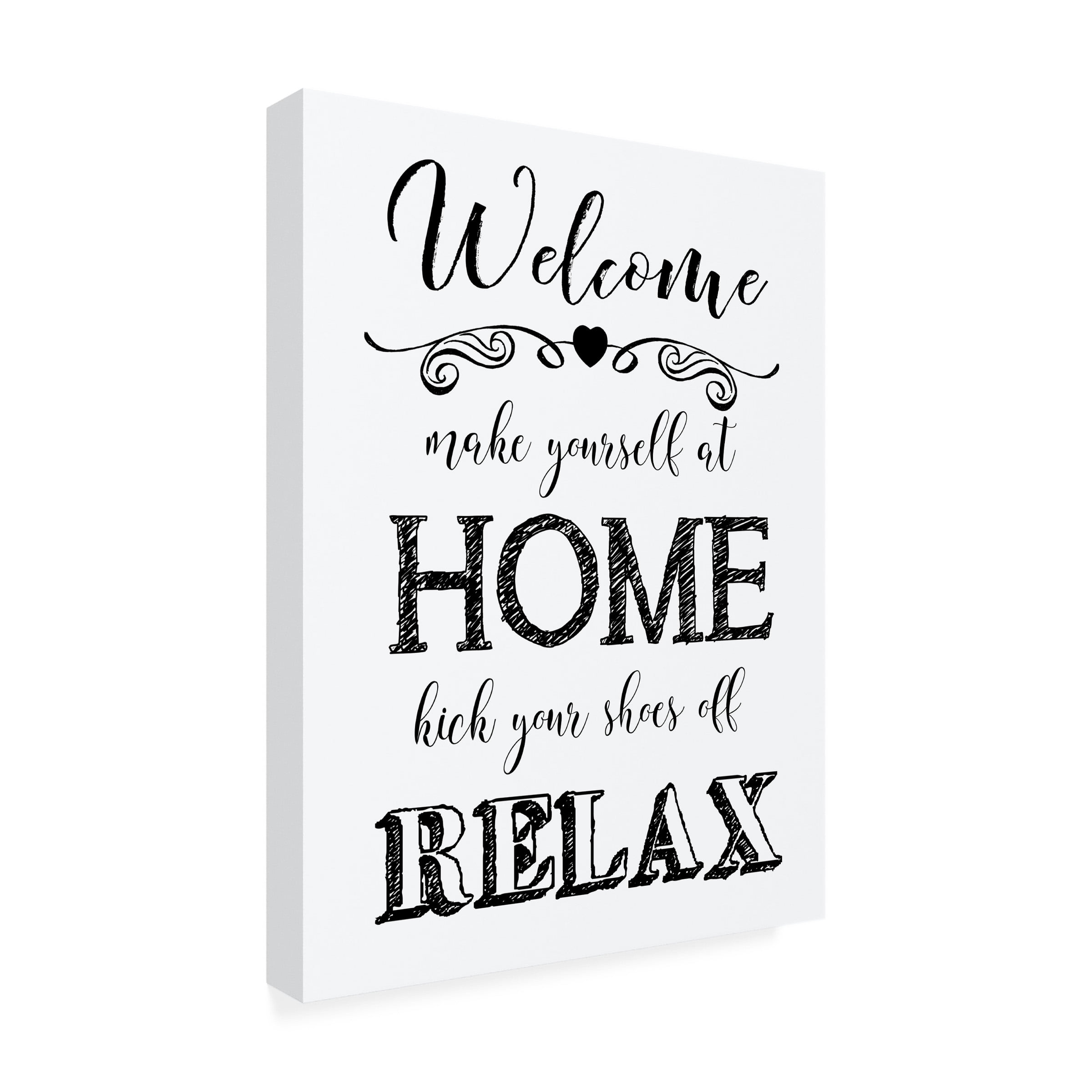 Trademark Fine Art 'Welcome Home 3' Canvas Art by Jean Plout