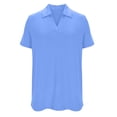 thumbnail image 5 of Shihyeh Women's V-Neck Polo Shirts UPF 50+ Short Sleeve Sun Protection Quick Dry Golf Polos Collared Shirt, 5 of 8