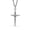 Style 4, variant on 925 Sterling Silver Vintage Orthodox Cross Necklace 20"