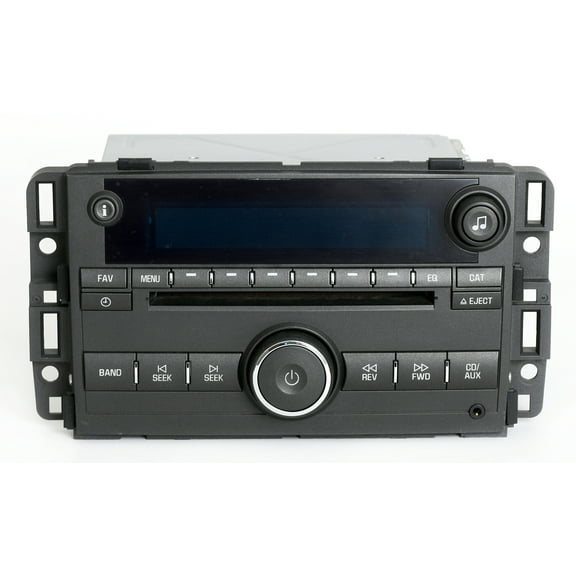 Restored Buick Lucerne 2006 AM FM MP3 CD Player w Aux Input Unlocked 15871700 (Refurbished)