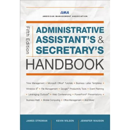 Administrative Assistant's and Secretary's
