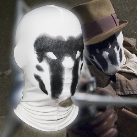 Areyourshop Rorschach Mask Watchman Balaclava Cosplay Costume Headgear Full Face