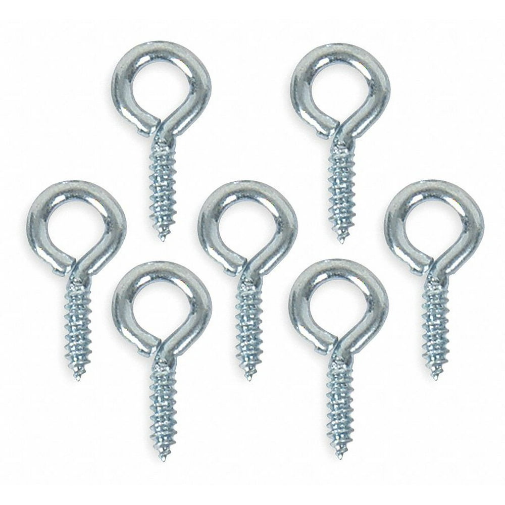 5/32" Screw Eye, Overall Length 5/8", Width 5/16", Thread Length 15/64