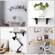 thumbnail image 4 of Soportes plegables para estantes Consola de metal Soportes plegables de pared para cocina Baño Libros Carga máxima 20 cm 50 kg 2 piezas, 4 of 5