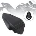 thumbnail image 4 of Cojín plano para asiento trasero de pasajero de PU, color negro, para Kawasaki Ninja 500 Z500 24-25, 4 of 15