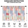 thumbnail image 2 of Blackout Kids Curtains,Pioneer Flower Childrens Insulated Curtains Set Of 2,Bedroom Essentials,Toddler Room Decor 42x54in(106x137cm), 2 of 4
