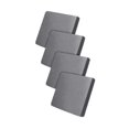 thumbnail image 4 of 4 Piezas Funda de Cojín para Sofá Elástica Protector de Muebles Decorativa para Sala de Estar Material Seda de Leche Adecuada para Uso en Hogar Oficin Gris, 4 of 8