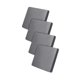 thumbnail image 4 of 4 Piezas Funda de Cojín para Sofá Elástica Protector de Muebles Decorativa para Sala de Estar Material Seda de Leche Adecuada para Uso en Hogar Oficin Gris, 4 of 8