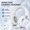 Silvery White, variant on Razer Blackshark V2 Hyperspeed Wireless 280g Ultra-Lightweight Esports Headset for PC, Dual Wireless, Black