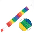 thumbnail image 6 of Colorful Wood Wind Chimes Twisted Rainbow Wind Chime Wind Spinner For Kindergarten Garden Outdoor Decorative Wind Spiral Pendant, 6 of 8