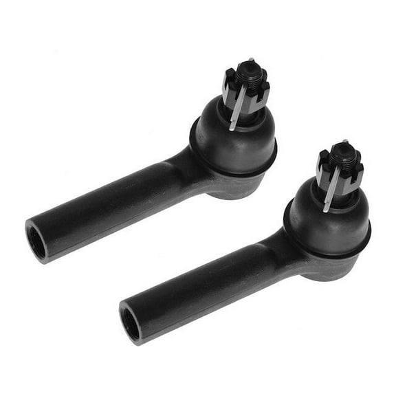 Tie Rod End Set 2 Piece - Compatible with 2002 - 2008 Dodge Ram 1500 RWD Extended Crew Cab Pickup 2003 2004 2005 2006 2007
