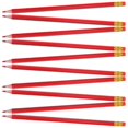 thumbnail image 2 of 12 Pcs Sharpened Pencils Red Pencils Erasable Colored Pencils With Erasers Colored Drafting Pencils Correcting Pencil For Checking Map Coloring Test S, 2 of 3
