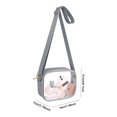 thumbnail image 5 of Crossbody Bag Women S Transparente PVC Cuadrada Pequeña Summer Crossb Versátil (gris), 5 of 5