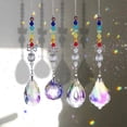 thumbnail image 1 of Crystal Rainbow Suncatchers, Hanging Glass Prism For Home Decor, 1 of 3