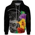 thumbnail image 3 of Sudaderas de otoño para hombre, ropa Y2k, sudadera holgada con capucha, sudadera informal gótica para hombre, jersey con estampado de calavera vintage, 3 of 5