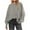 #+001Dark Gray, variant on Hogleaql Women's Cotton Crew Neck Oversized Sweaters Batwing Long Sleeve Knit Fall Winter Soft Jumper Tops Trendy Thermal Loose Pullover Solid Color Sweater Beige L