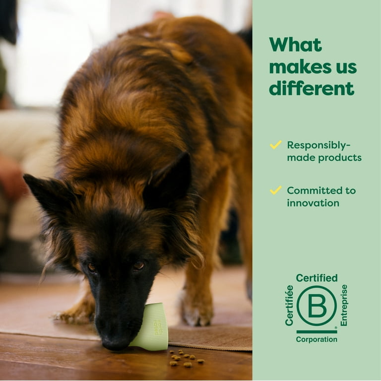 Earth Rated Snackster Dog Toy, Dual Treat Feeder, Enrichment Toy