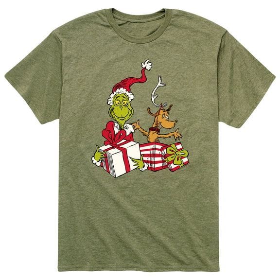 Dr. Seuss - How The Grinch Stole Christmas - Men's Short Sleeve Graphic T-Shirt