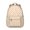 Beige-63, variant on Rustic Artistic Natural Floral and Tribal Patterns School Backpack, Durable Waterproof Oxford Cloth, Adjustable Straps, Large Capacity Traditional Boho Chic Travel Bag for Student